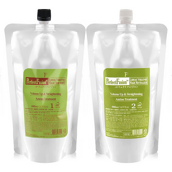 [본] 퍼펙트퓨젼 로하스 볼륨 매직약 500ml (손상모용)